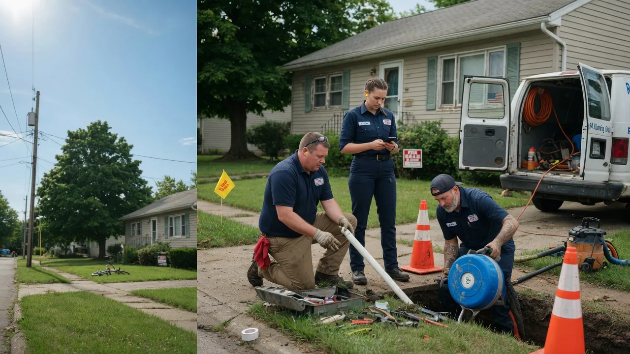 Sewer Line Repair in Great Meadows, NJ near me